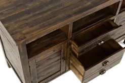 Mor Furniture Media Consoles & Hutches|Tv Stands|Artisans Media Console In Oak, 50 Inch