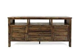 Mor Furniture Media Consoles & Hutches|Tv Stands|Artisans Media Console In Oak, 50 Inch