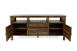 Mor Furniture Media Consoles & Hutches|Tv Stands|Artisans Media Console In Oak, 50 Inch