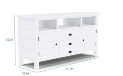 Mor Furniture Media Consoles & Hutches|Tv Stands|Artisans Media Console In Oak, 50 Inch