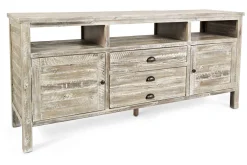 Mor Furniture Media Consoles & Hutches|Tv Stands|Artisans Media Console In Oak, 50 Inch