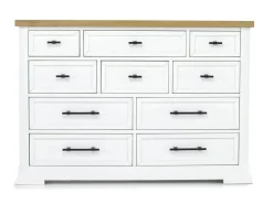 Mor Furniture Bedroom Sets|Ashbryn Storage Bed, Dresser, Mirror & Nightstand In White, Queen