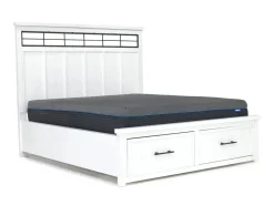 Mor Furniture Storage Beds|Beds|Ashbryn Storage Bed In White, Queen