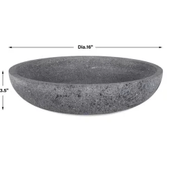 Mor Furniture Trays & Boxes|Ashen Earth Bowl