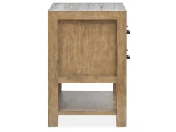Mor Furniture Nightstands|Aspen Valley 2 Drawer Nightstand In Black