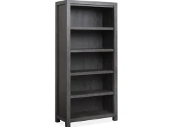 Mor Furniture Bookcases & Library Walls|Aspen Valley Bookcase In Ravenwood Black
