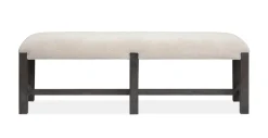 Mor Furniture Dining Benches|Aspen Valley Dining Bench In Ravenwood Black