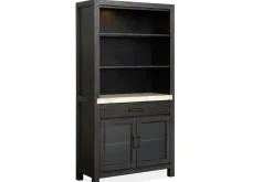 Mor Furniture Sideboards, Buffets & Hutches|Aspen Valley Display Cabinet In Ravenwood Black