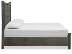 Mor Furniture Storage Beds|Beds|Aspen Valley Panel Bed W/ Storage In Sierra Brown, Queen