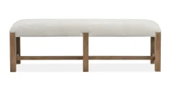 Mor Furniture Seating For 6|Dining Room Sets|Aspen Valley Stone Top Dining Table, 4 Chairs & Bench In Sierra Brown