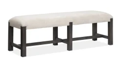 Mor Furniture Seating For 6|Dining Room Sets|Aspen Valley Stone Top Dining Table, 4 Chairs & Bench In Sierra Brown