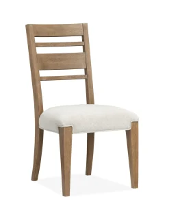 Mor Furniture Seating For 6|Dining Room Sets|Aspen Valley Stone Top Dining Table & 6 Chairs In Sierra Brown
