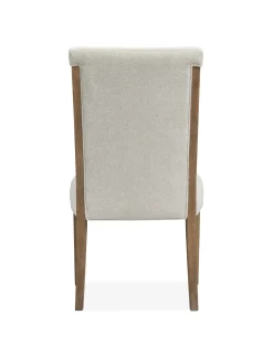 Mor Furniture Seating For 6|Dining Room Sets|Aspen Valley Stone Top Dining Table & 6 Chairs In Sierra Brown