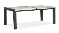 Mor Furniture Dining Tables|Aspen Valley Stone Top Dining Table In Sierra Brown