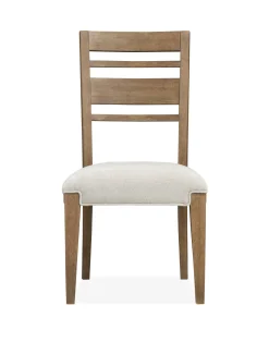Mor Furniture Seating For 4|Dining Room Sets|Aspen Valley Stone Top Dining Table & 4 Chairs In Sierra Brown