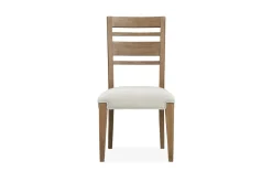 Mor Furniture Seating For 6|Dining Room Sets|Aspen Valley Trestle Dining Table, 4 Chairs & Bench In Sierra Brown