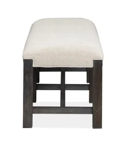 Mor Furniture Seating For 6|Dining Room Sets|Aspen Valley Trestle Dining Table, 4 Chairs & Bench In Sierra Brown