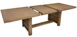 Mor Furniture Dining Tables|Aspen Valley Trestle Dining Table In Sierra Brown