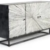 Mor Furniture Tv Stands|Astral 3 Door Accent Cabinet In Gray