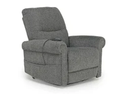 Mor Furniture Lift Chairs|Recliners|Aureta 2 Power Lift Chair In Charcoal