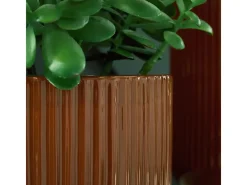 Mor Furniture Vases|Avalyah Short Indoor/Outdoor Planter Vase In Burnt Umber