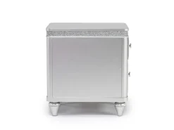 Mor Furniture Sofa & End Tables|Avril Chairside Table In Silver