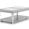 Mor Furniture Coffee Tables|Avril Coffee Table In Silver
