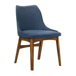 Mor Furniture Dining Chairs|Azalea Side Chair In Blue, Set Of 2