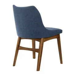 Mor Furniture Dining Chairs|Azalea Side Chair In Blue, Set Of 2