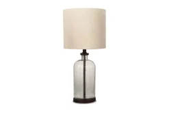 Mor Furniture Shop All Lighting & Lamps|Office Lighting|Bandile Lamp In Clear Bronze Finish
