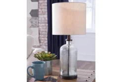 Mor Furniture Shop All Lighting & Lamps|Office Lighting|Bandile Lamp In Clear Bronze Finish