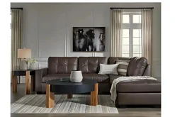 Mor Furniture Sectionals|Barlin Mills Sofa Tux Chaise Sectional In , Left Facing Umber