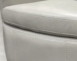 Mor Furniture Chairs|Barolo Leather Swivel Club Chair In Caramel