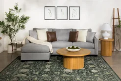 Mor Furniture Sofas|Barrett Reversible Sofa Chaise In Fisk Smoke