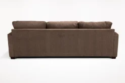 Mor Furniture Sofas|Barrett Reversible Sofa Chaise In Fisk Smoke