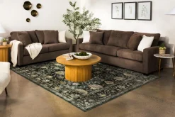 Mor Furniture Living Room Sets|Barrett Sofa & Loveseat In Fisk Mushroom