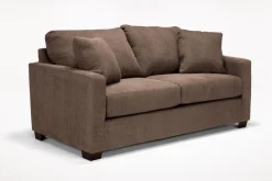 Mor Furniture Living Room Sets|Barrett Sofa & Loveseat In Fisk Mushroom
