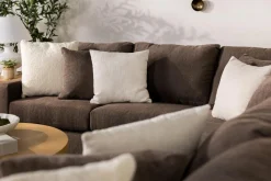 Mor Furniture Sectionals|Barrett Tux Sofa Chaise Sectional In Fisk Smoke, Right Facing