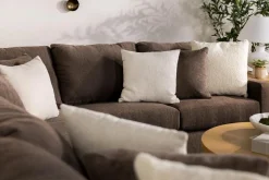 Mor Furniture Sectionals|Barrett Tux Sofa Chaise Sectional In Fisk Smoke, Right Facing