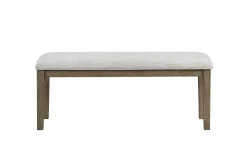 Mor Furniture Dining Room Sets|Seating For 6|Barry Dining Table, 4 Chairs & Bench In Light Brown