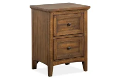 Mor Furniture Nightstands|Bay Creek 3 Drawer Nightstand In Light Gray