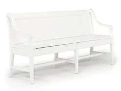 Mor Furniture Dining Benches|Bay Creek Bench W/ Storage In Light Gray