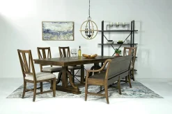 Mor Furniture Dining Benches|Bay Creek Bench W/ Storage In Light Gray
