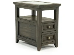 Mor Furniture Sofa & End Tables|Bay Creek Chairside Table In Graphite