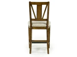 Mor Furniture Counter Height Stools|Barstools|Bay Creek Counter Height Stool In Graphite, V-Back