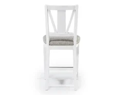 Mor Furniture Counter Height Stools|Barstools|Bay Creek Counter Height Stool In Graphite, V-Back