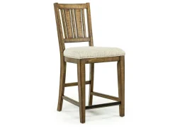 Mor Furniture Counter Height Stools|Barstools|Bay Creek Counter Height Stool In Graphite, V-Back