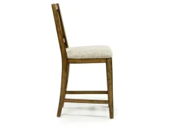 Mor Furniture Counter Height Stools|Barstools|Bay Creek Counter Height Stool In Graphite, V-Back