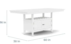 Mor Furniture Seating For 4|Counter Height Dining Sets|Bay Creek Counter Height Extendable Dining Table & 4 Stools In Graphite