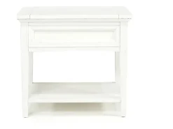 Mor Furniture Sofa & End Tables|Bay Creek End Table In Graphite, Rectangle